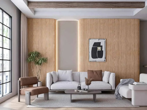 Half-Round White Ash Tambour Wood Panels