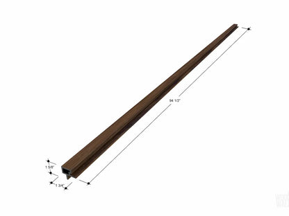 Durable Outdoor Corner Trim For Slat Wall Panels