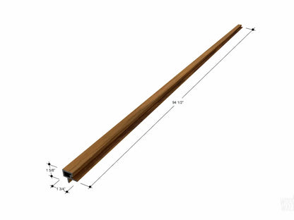 Durable Outdoor Corner Trim For Slat Wall Panels