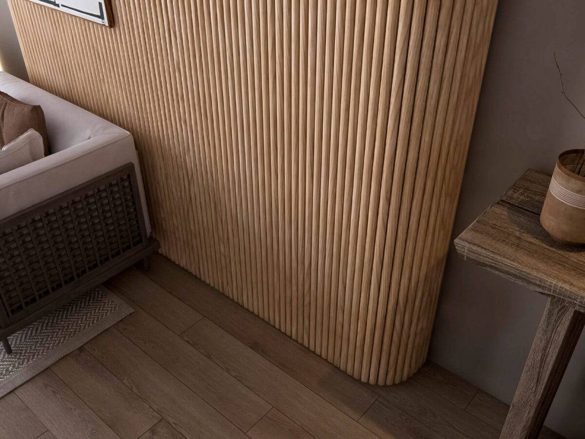 Half-Round White Ash Tambour Wood Panels