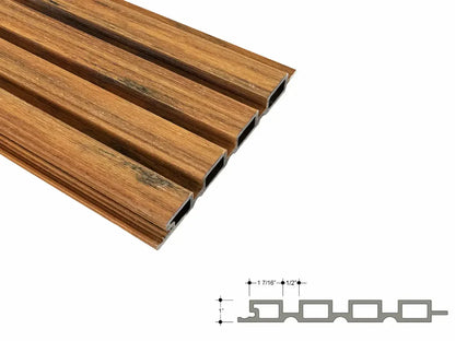 Oak Outdoor Slat Wall Panels