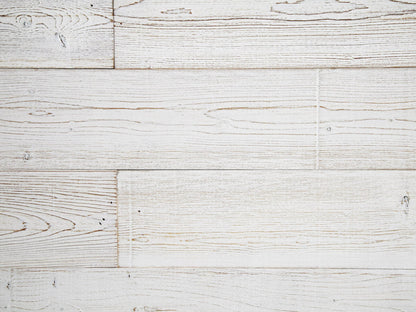 White Washed Peel and Stick Wood Planks