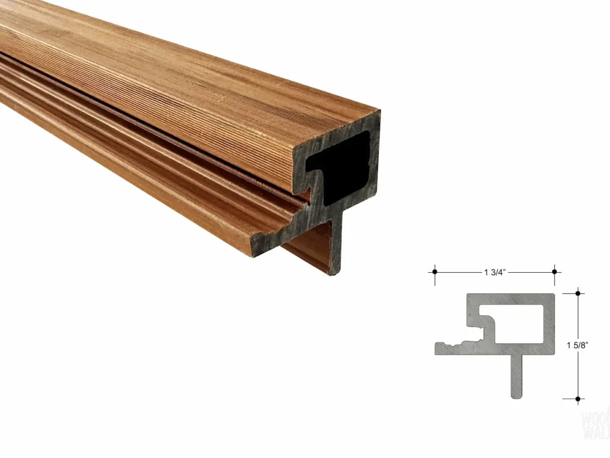 Durable Outdoor Corner Trim For Slat Wall Panels