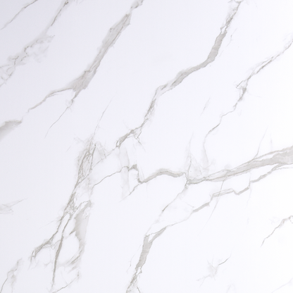Premium White Marble Gloss Wall Panel – 1M x 2.4M