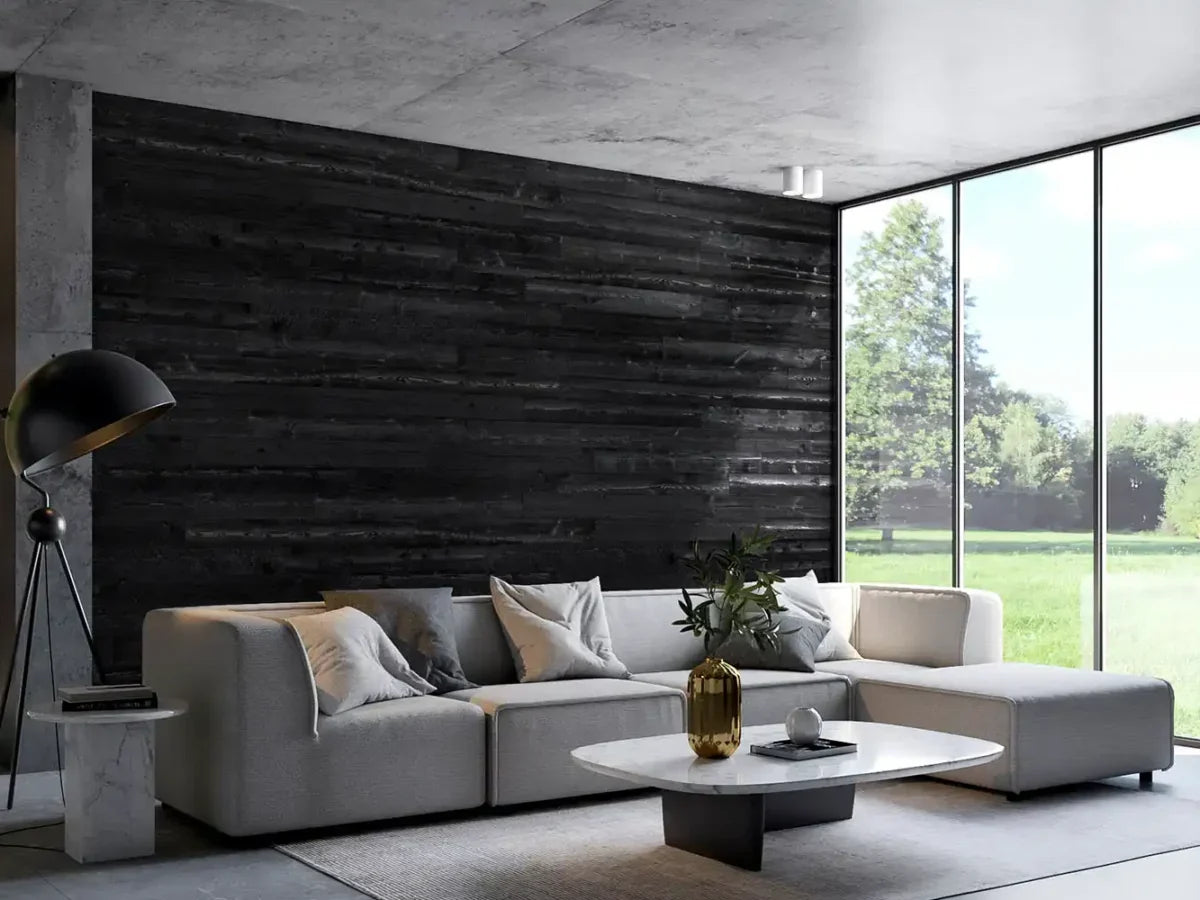 Black Sand Barnwood Planks