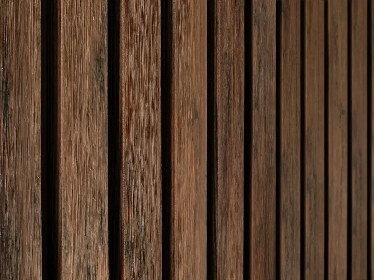 Walnut Outdoor Slat Wall Panels